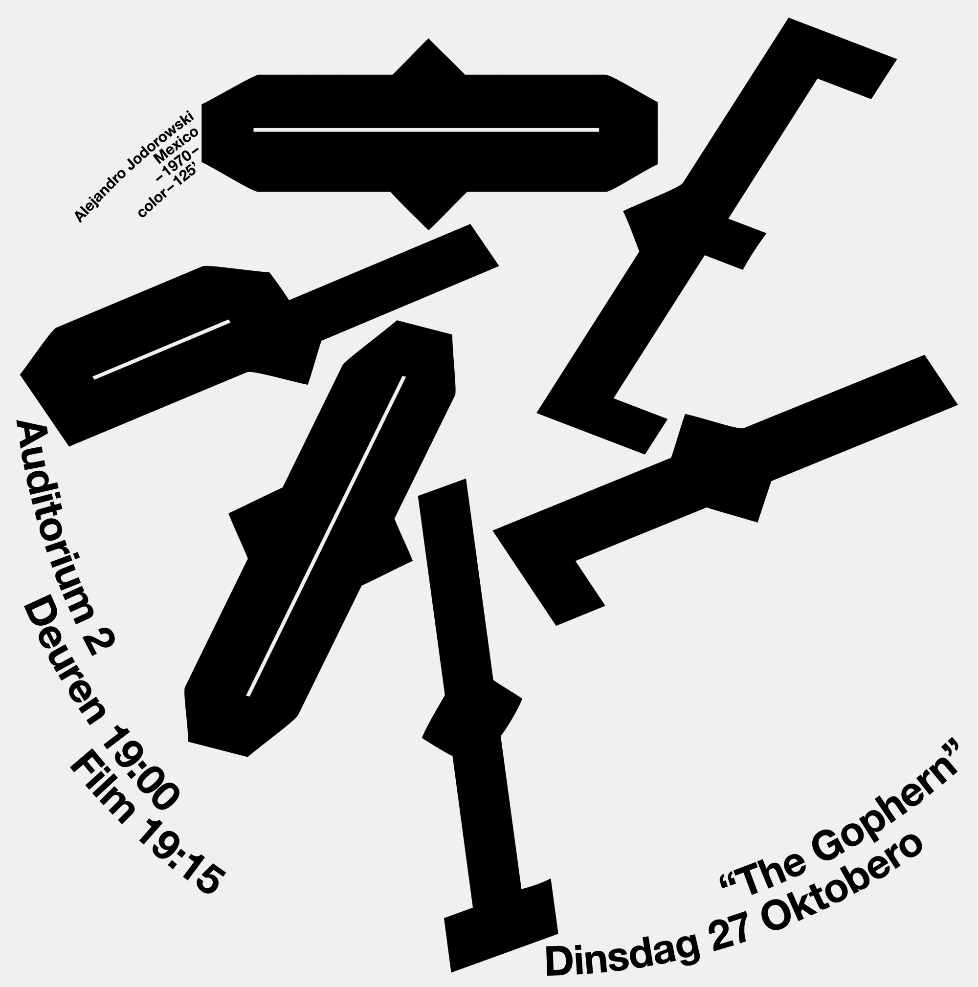 Filmavonden poster design